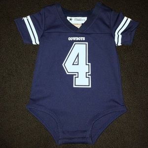 Baby Dallas cowboy jersey onesie